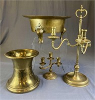Collection of Decorative Brass Items REO