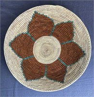 Navajo Sunflower Coil Basket