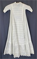 19th Century Christening Gown - Embroidery, Lace