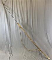 Antique Harpoon - Iron, Wood and Rope