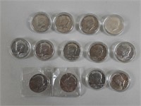 13pc Kennedy Half Dollar Lot