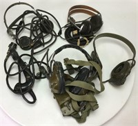 Five Headsets and Handsets