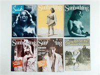 6pc Sunbathing Magazines Lot