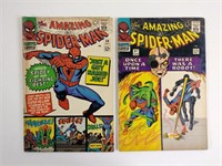 Silver Age Spiderman #37 & #38 Comics