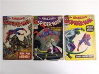 3pc Amazing Spiderman Comics #43, #44 & #45