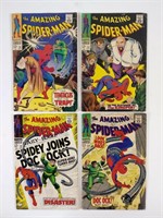 4pc Amazing Spiderman Comics Btw #51-56