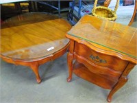 MATCHING END TABLE AND COFFEE TABLE