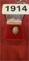STERLING SILVER RING SIZE 3 BOX NOT INCLUDED