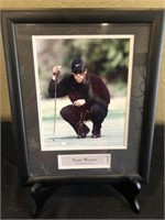 Tiger Woods framed Photo Championship Focus