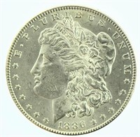 Lot #199 - 1886 Morgan Silver Dollar