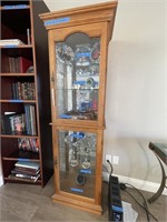 L - 2pc Glass Curio Cabinets