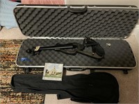 B1 - Electric Violin and case Lot 2pc