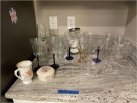 K - 22pc Glassware Lot