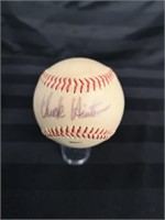 Senators Chuck Hinton signed baseball, no COA.