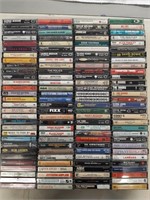 120 Music Cassettes Various Artist & Bands