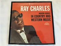 Ray Charles Modern Sounds in Country Framed Lp