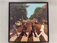 The Beatles Abbey Road Framed Lp Record