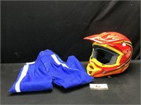 Youth Motor Sports Helmet & Pants