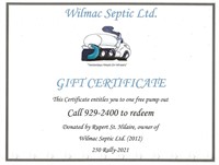 Septic Pump Out - Wilmac Septic Ltd