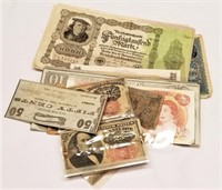 Foreign Currency; Confederate Facsimiles; 4