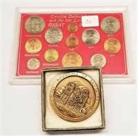 Decimal Coinage of G.B.; Large Bronze Medal