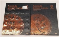 2 Albums of Canadian Small Cents (1920-2012)