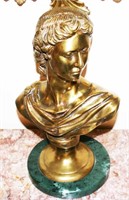 Brass David Bust