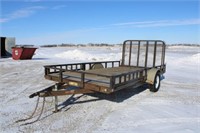 2013 PJ 83"x14' Trailer