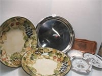 Steel Tray / Serving Dishes / Copper Tray
