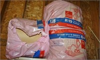 3 rolls of R19 2"x6" insulation