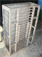 wood chicken crate