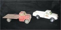 Ertl flatbed & Nylint Moews toy trucks