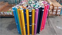 97 Rolls of 3M 7725 1220mm Colours