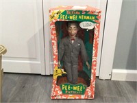 VINTAGE 1987 TALKING PEE-WEE HERMAN DOLL NIB