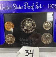 Lot 34- 1972 U.S. Proof Set