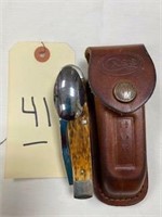 Lot 41- Case  XX Hobo Knife with Sheath