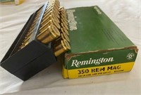 L89- 350 Remington Mag Ammo -18  rounds