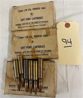 L94- 7.5 mm  .30 cal Ammo 46 rounds