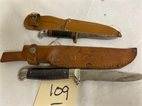 L109-   1 - Western 1-Imperial Knives Qty 2
