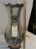 L170- Metal Vase