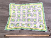 HAND MADE CROCHET AFHAN BLANKET