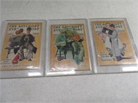 Lot (3) Norman Rockwell Collector Cards