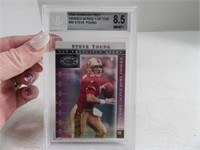 Graded 8.5 STEVE YOUNG Donruss Preferred Card