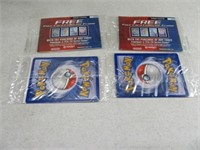 Lot (4) POKEMON Target Promo Single Card Packs Sld