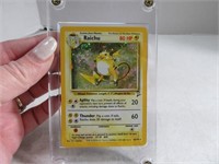 Pokemon RAICHU Holographic Foil 16/130 2000 Card