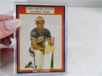 1984 Will Clark US Olympic Team Specialty Card