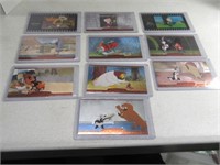 Lot (10)  Looney Tunes UD Ovrszd Holographic Cards