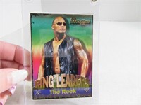 WWE The Rock 03 Fleer Ring Leaders Foil Card