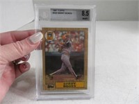 Graded 8.5NM Barry Bonds Rookie 1987 Topps Card