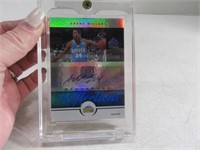 Andre Miller Nuggets Autographed Signature Card
